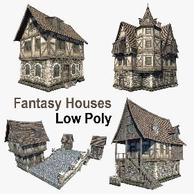 Fantasy Houses Set 01